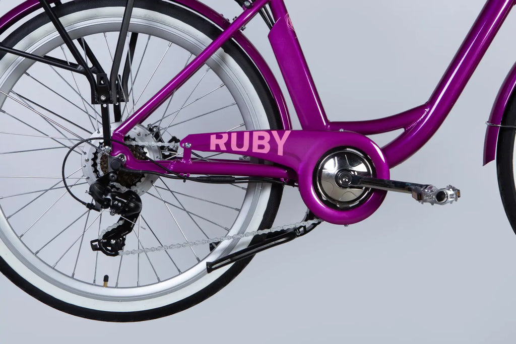 E-bike 26" AL Dorozhnik RUBY DD FR frame-17" 48V 12.5A*h 250W purple YS 7809 2025