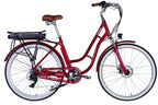 E-bike 28" AL Dorozhnik CORAL DD FR frame-19" 36V 12.5A*h 250W ruby YS 7496 2025