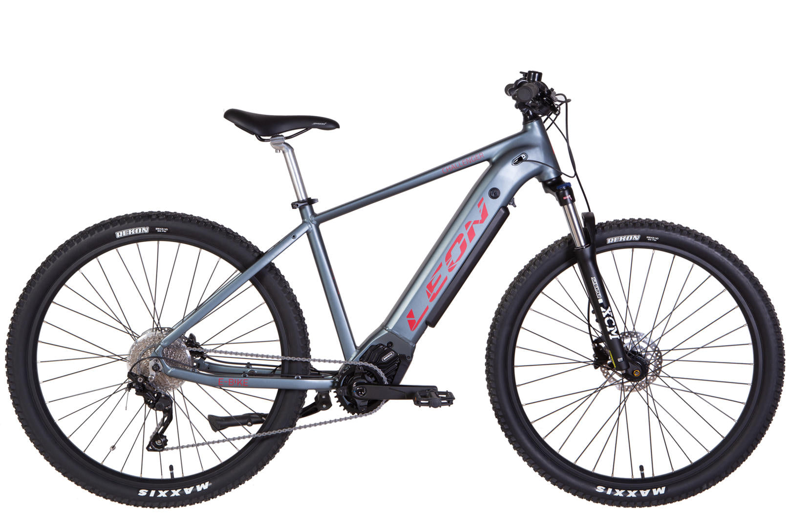 E-bike 29 Leon CHALLENGER frame-19" 250W 43V mid motor display, PAS, 14Ah built-in battery, dark grey (matt) 2022