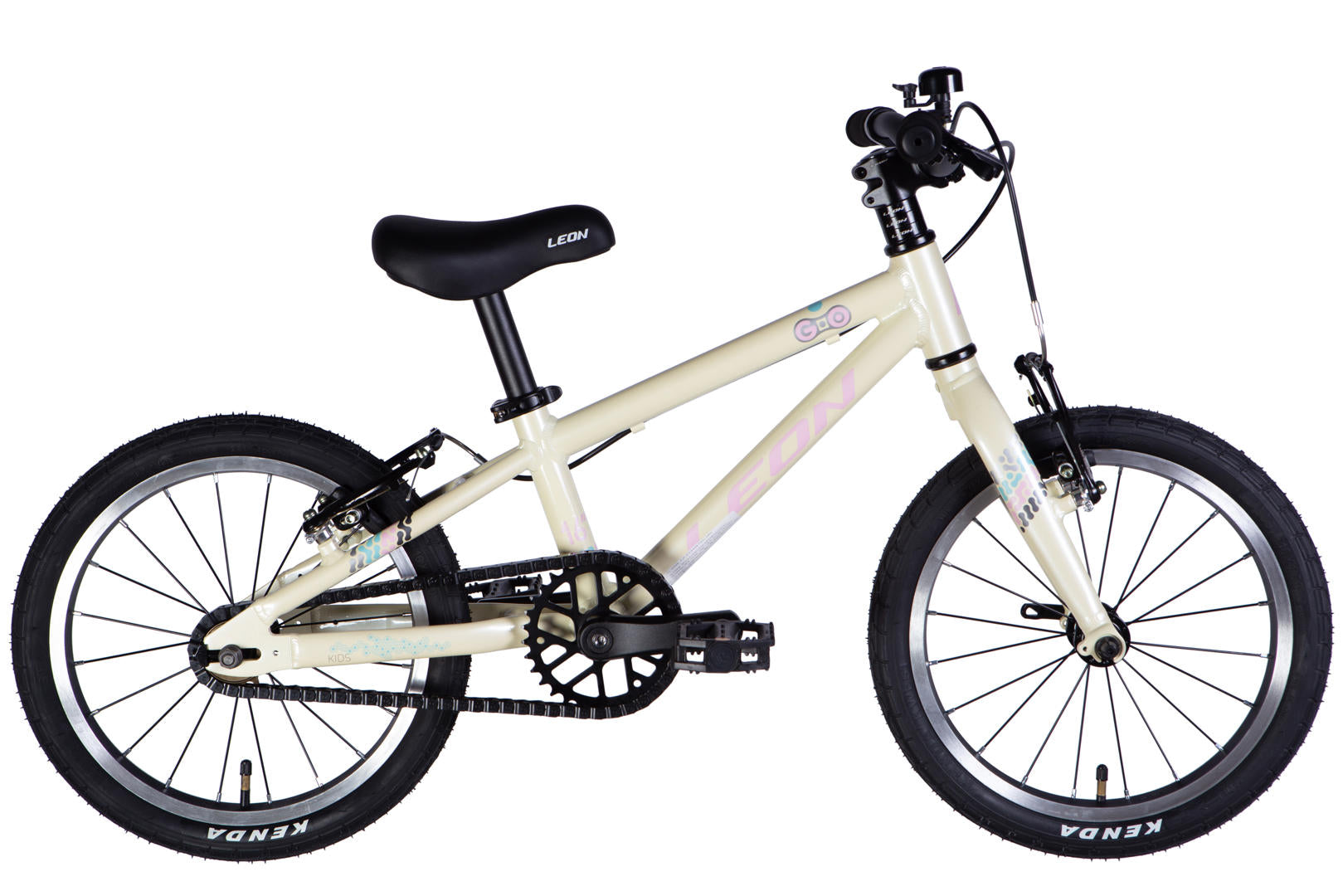 Bicycle AL 16" Leon GO Vbr FR frame-8" beige-pink 2025