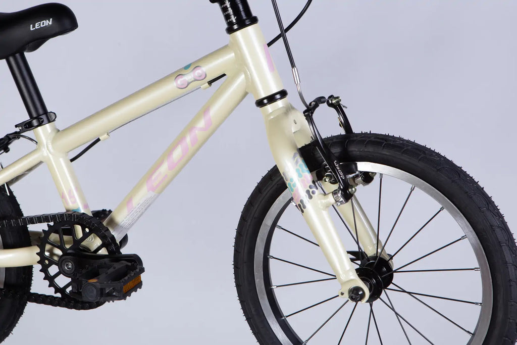 Bicycle AL 16" Leon GO Vbr FR frame-8" beige-pink 2025