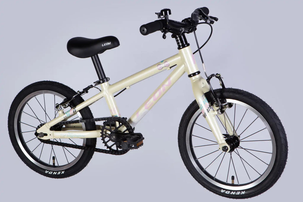 Bicycle AL 16" Leon GO Vbr FR frame-8" beige-pink 2025