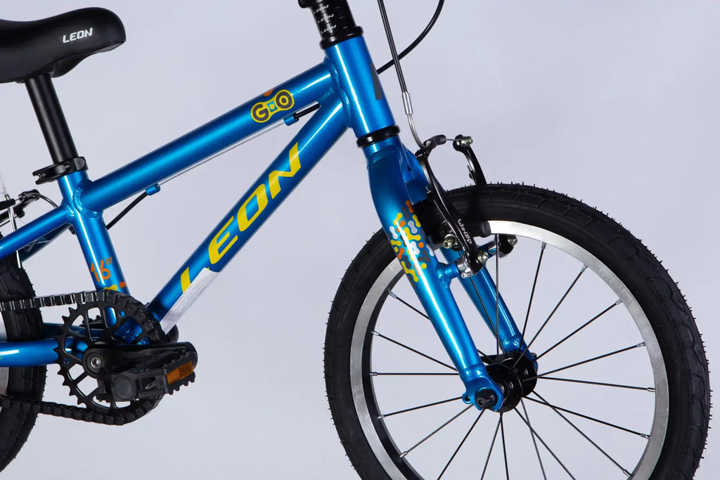 Bicycle AL 16" Leon GO Vbr FR frame-8" blue 2025
