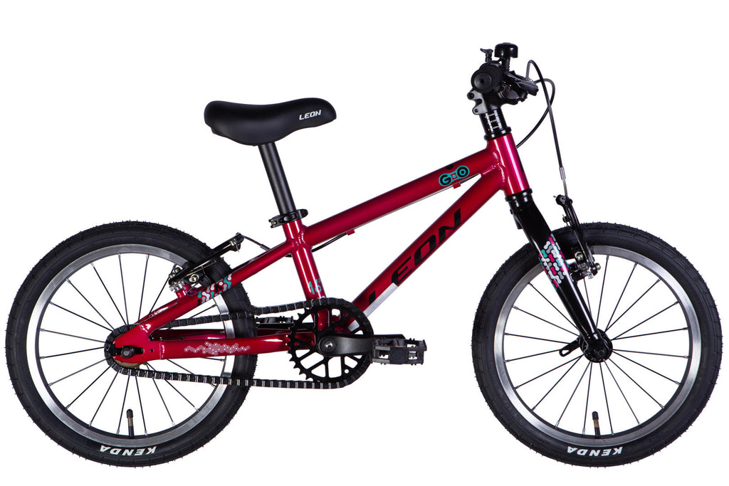 Bicycle AL 16" Leon GO Vbr FR frame-8" crimson 2025