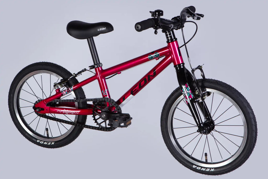 Bicycle AL 16" Leon GO Vbr FR frame-8" crimson 2025