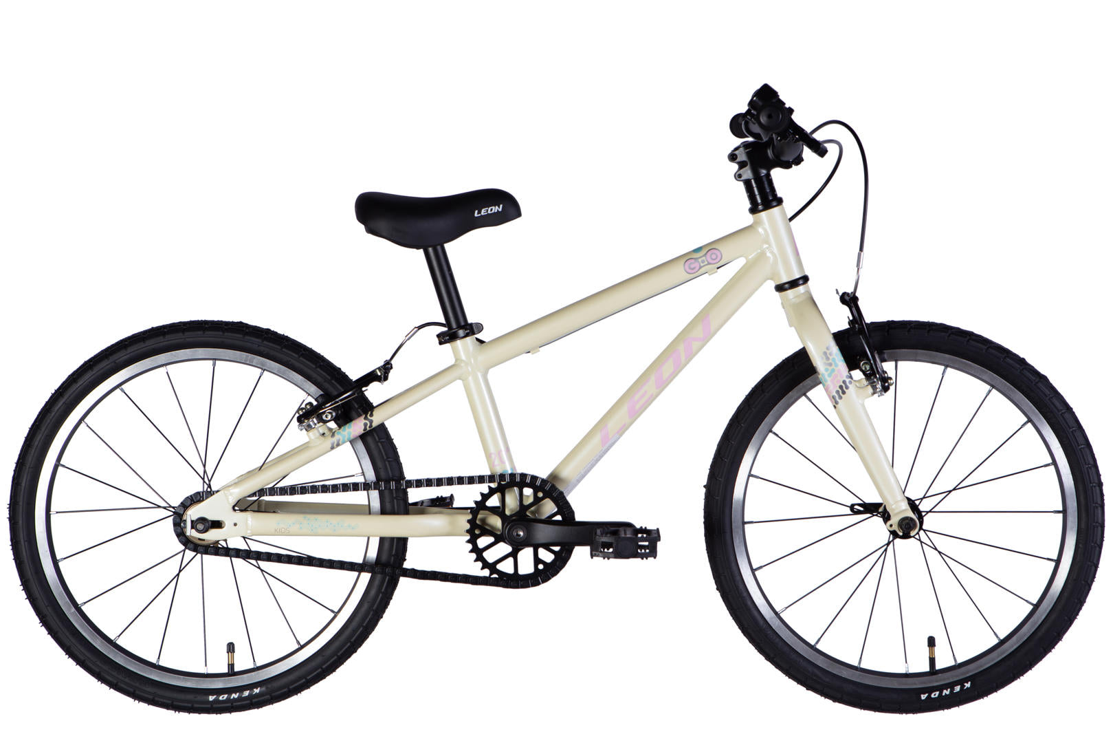 Bicycle AL 20" Leon GO Vbr FR frame-10" beige-pink 2025