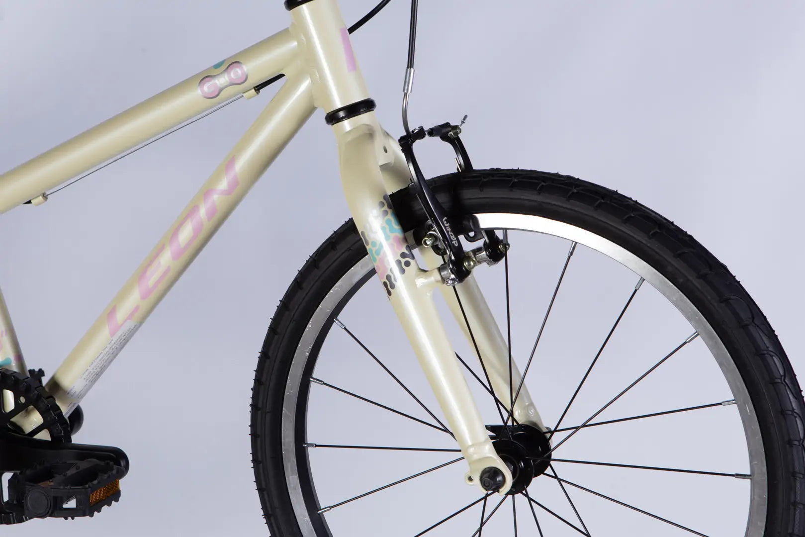 Bicycle AL 20" Leon GO Vbr FR frame-10" beige-pink 2025