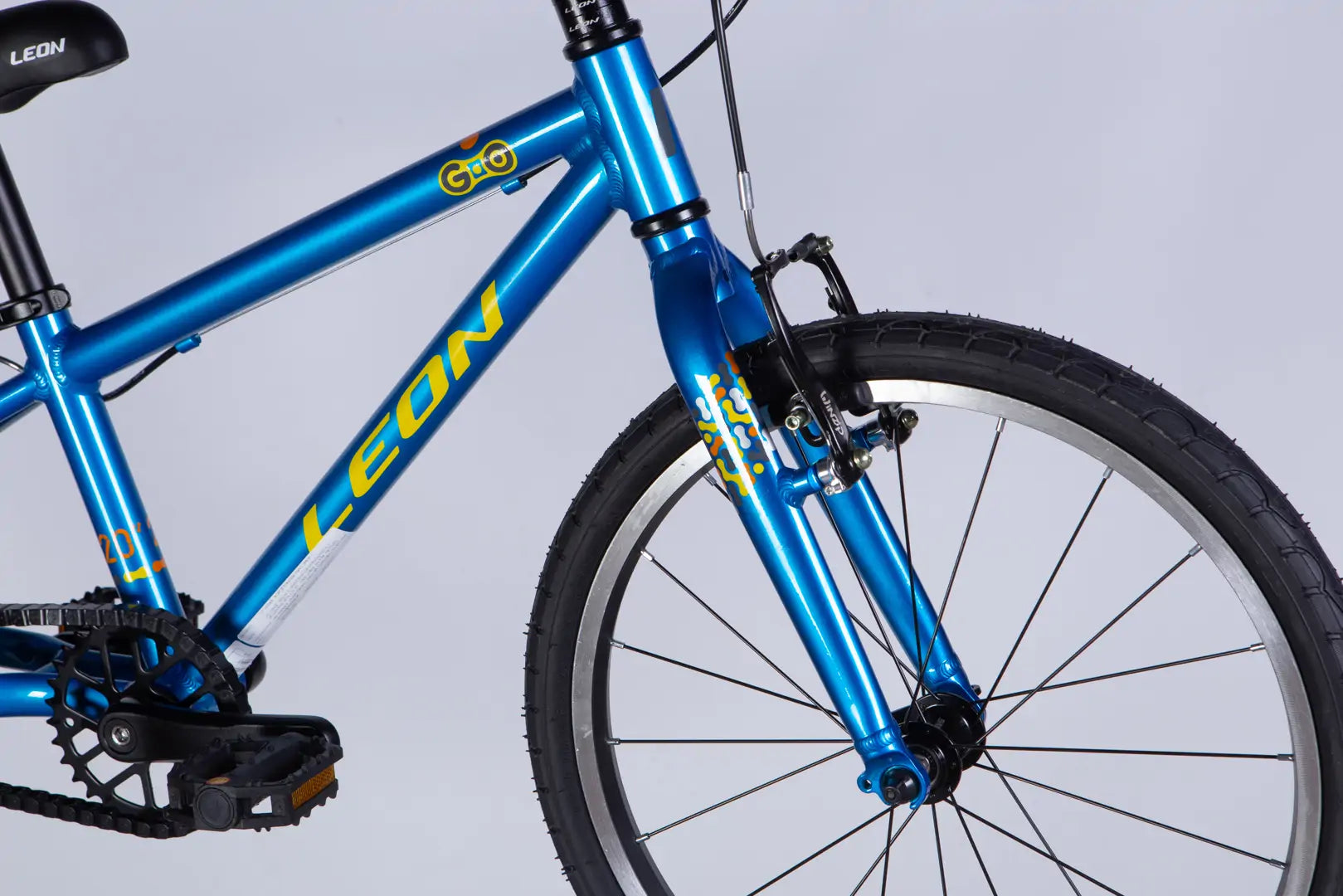 Bicycle AL 20" Leon GO Vbr FR frame-10" blue 2025