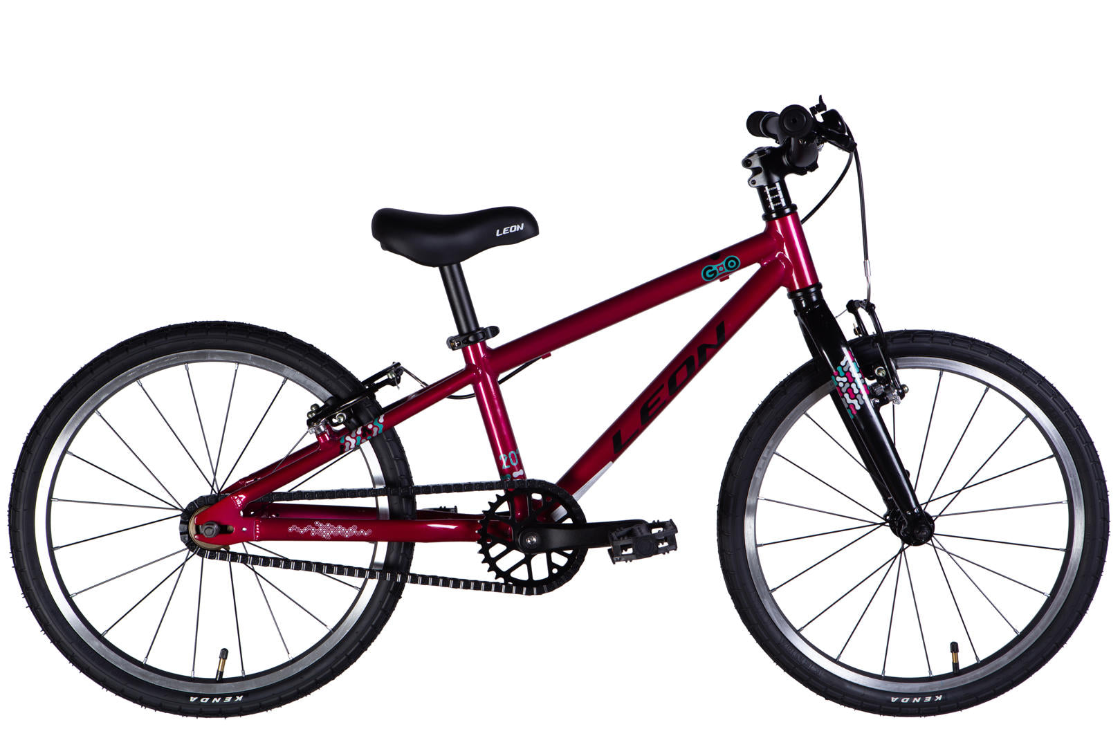 Bicycle AL 20" Leon GO Vbr FR frame-10" crimson 2025