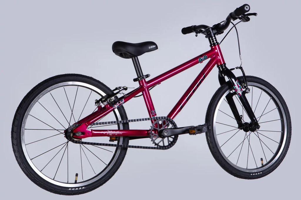 Bicycle AL 20" Leon GO Vbr FR frame-10" crimson 2025