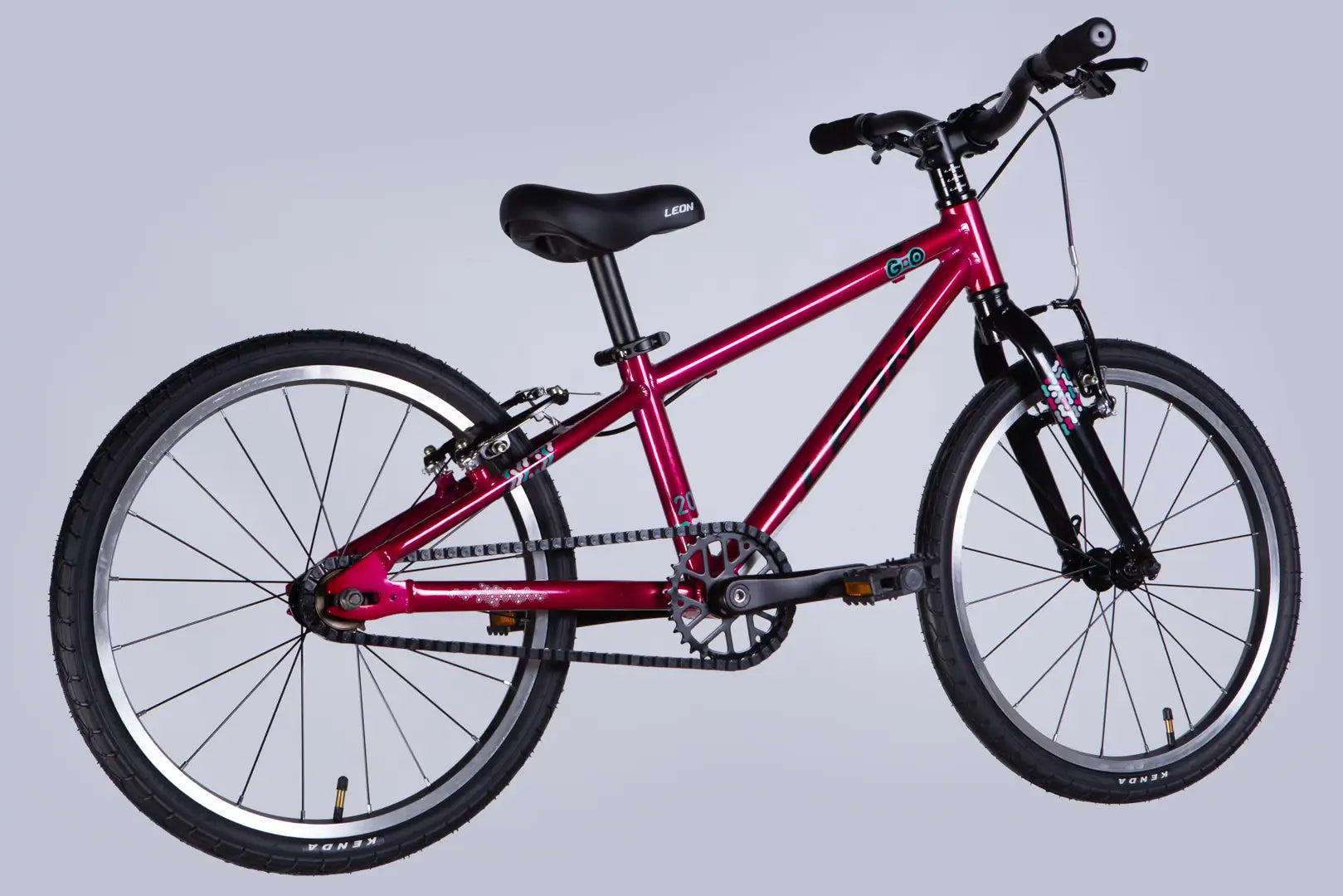 Bicycle AL 20" Leon GO Vbr FR frame-10" crimson 2025