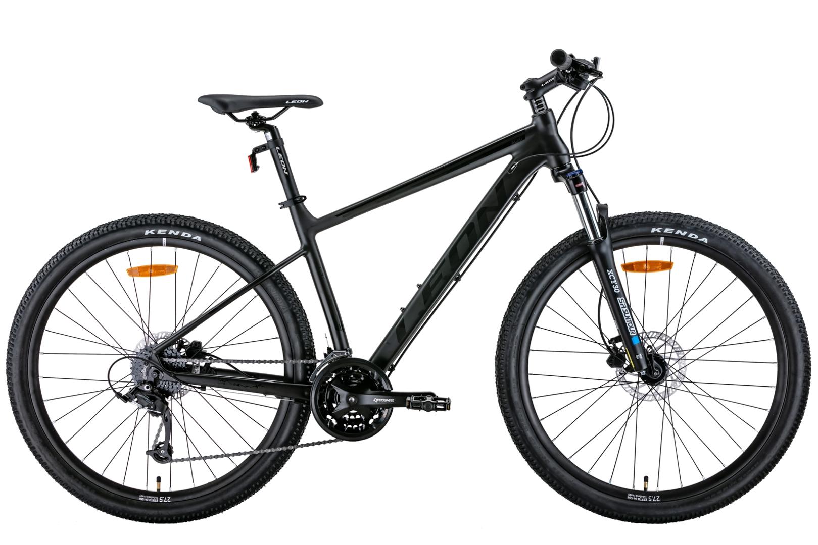 Bicycle AL 27.5 Leon XC-80 AM Hydraulic lock out HDD frame-20" grey with black (matt) 2022