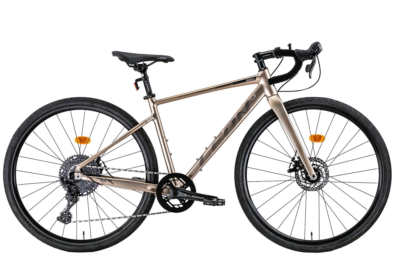 Bicycle AL 28 Leon GR-80 DD frame-M beige with grey 2022