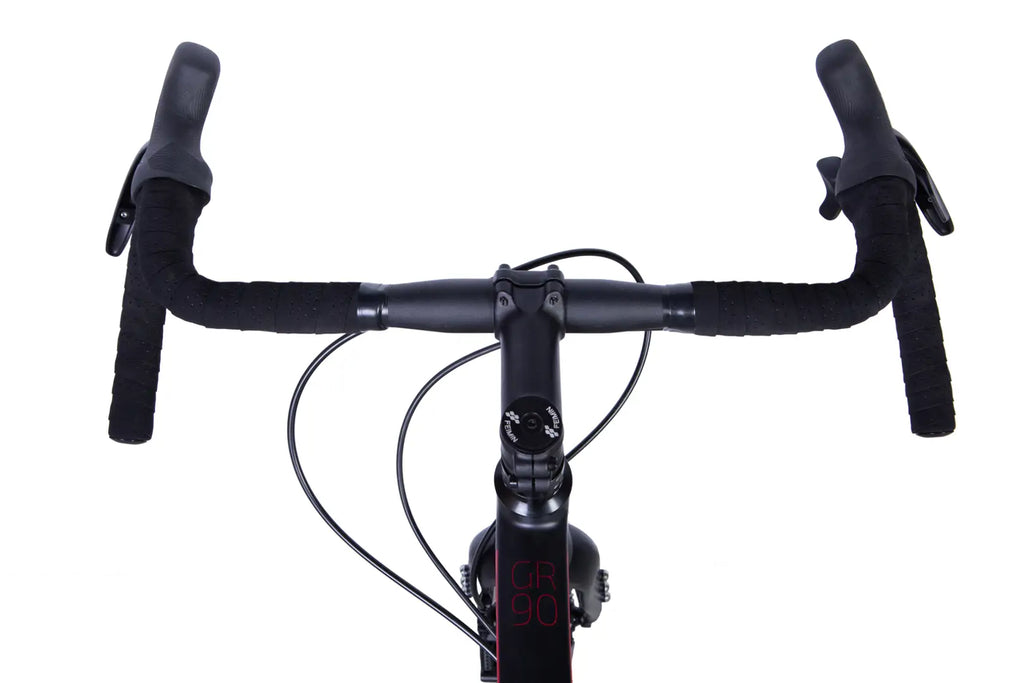 Bicycle AL 28" Leon GR-90 HDD frame-M" black with red (matt) 2024