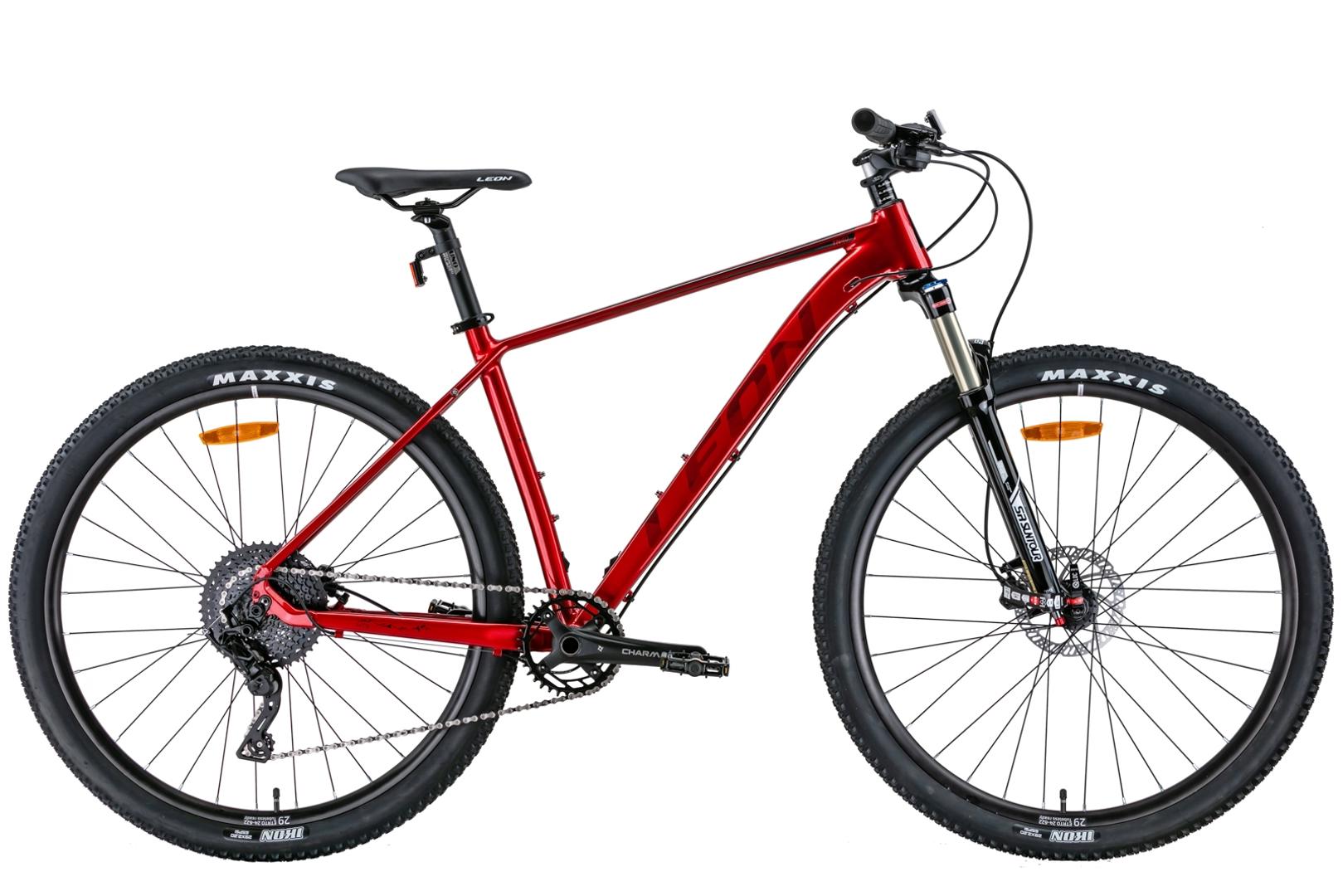 Bicycle AL 29 Leon TN-40 AM Hydraulic lock out HDD frame-21" red with black 2022